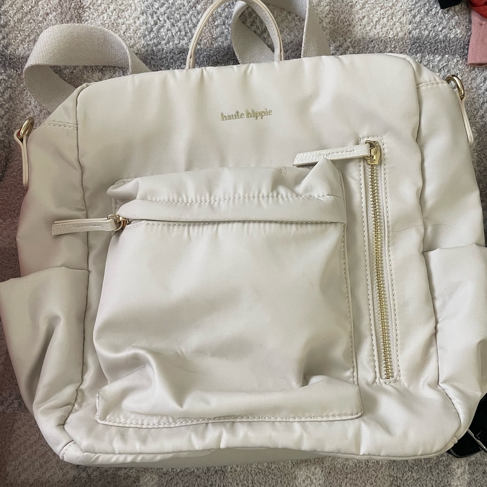 Cream off white backpack - Picture 3 of 4